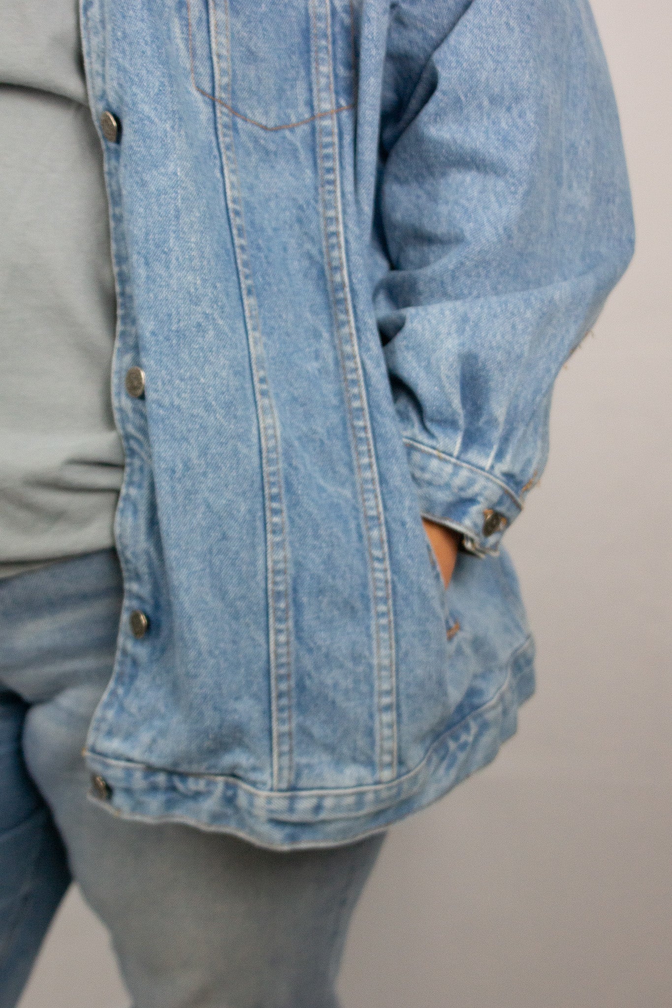 STL Arch Vintage Denim Jacket