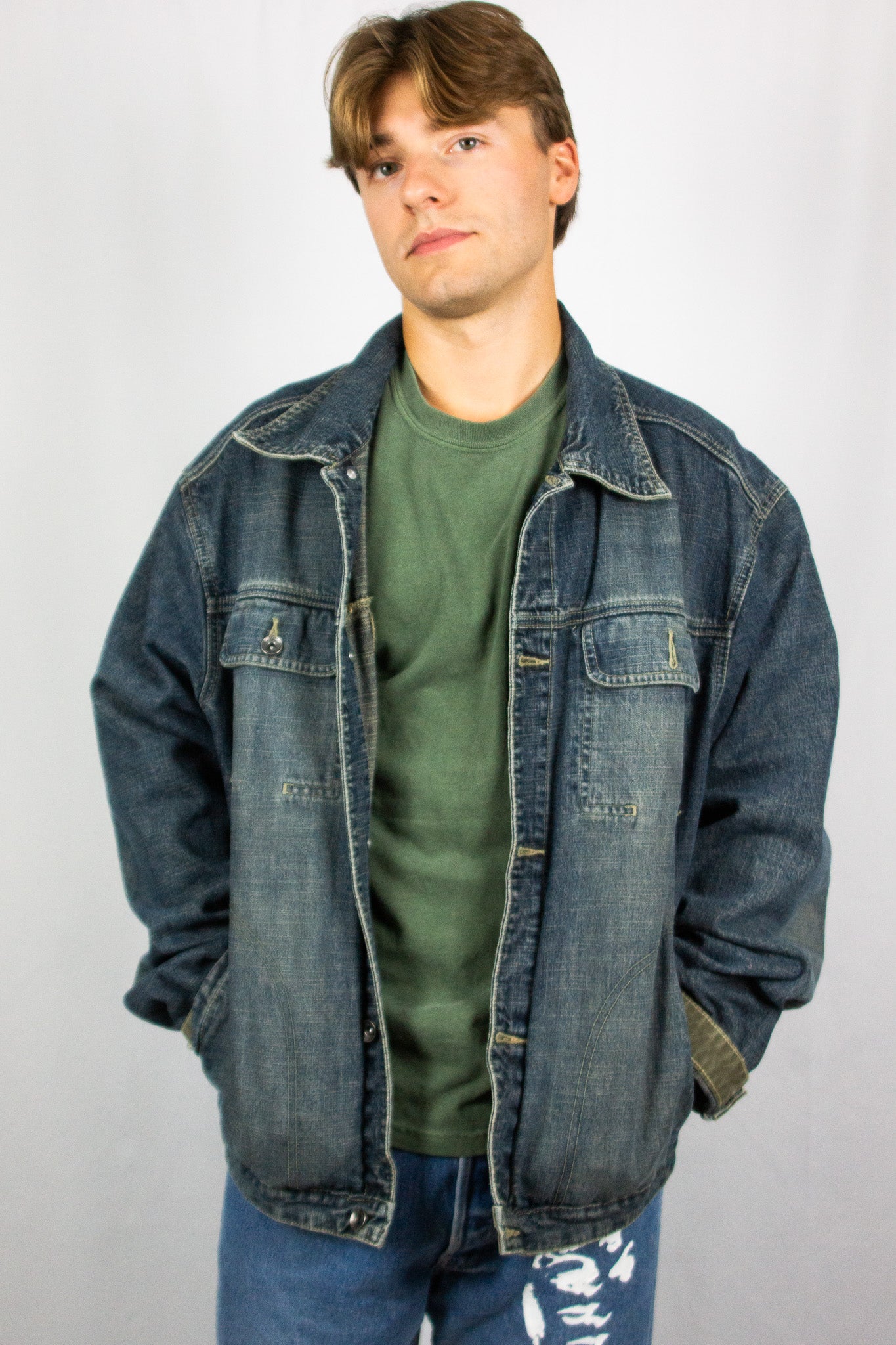 Bottoms Up Vintage Denim Jacket