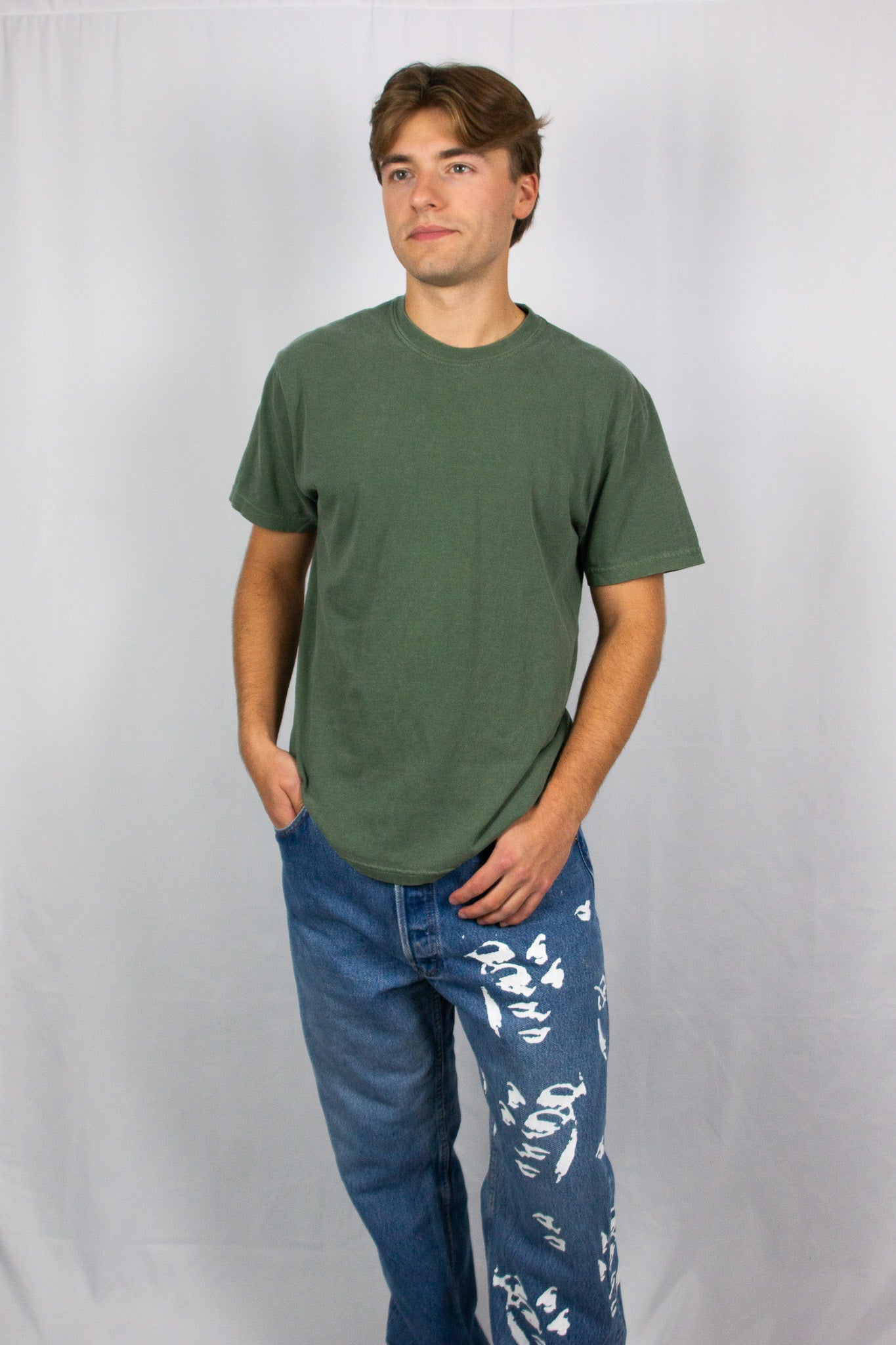 Faces Textile Vintage Levi's