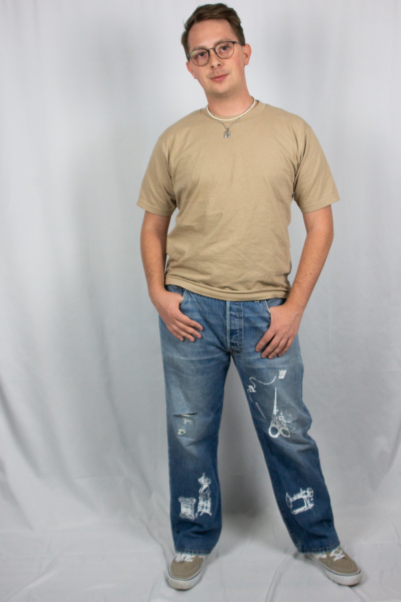 Sewing Textile Vintage Levi's