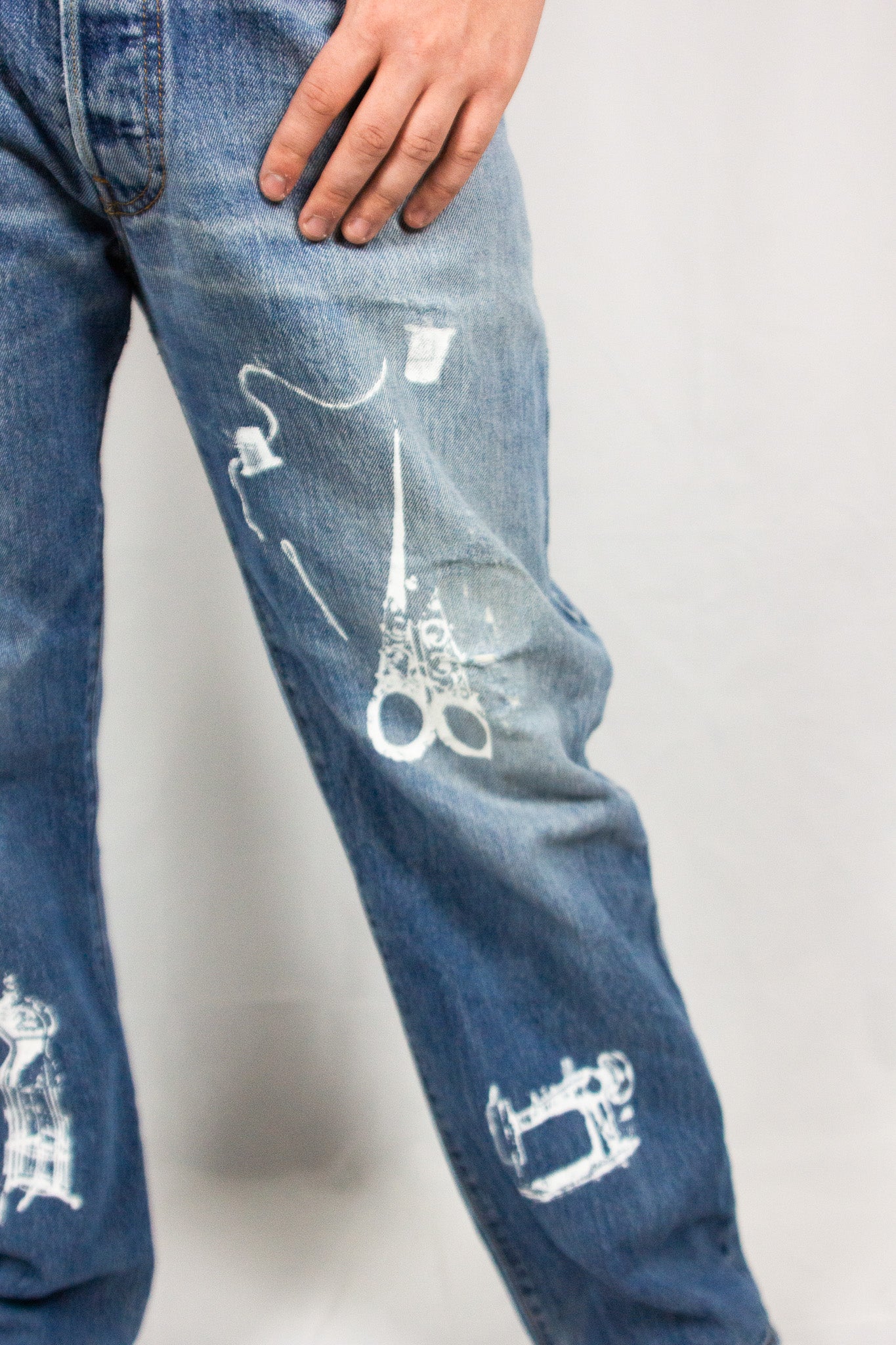 Sewing Textile Vintage Levi's