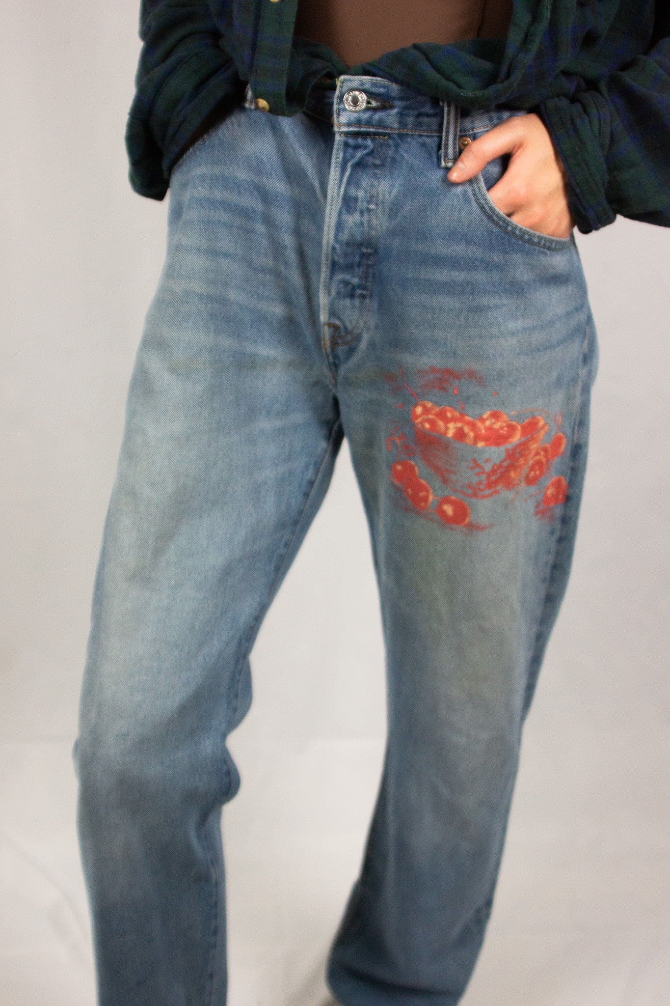 Cherry's Sketch Vintage Levi's