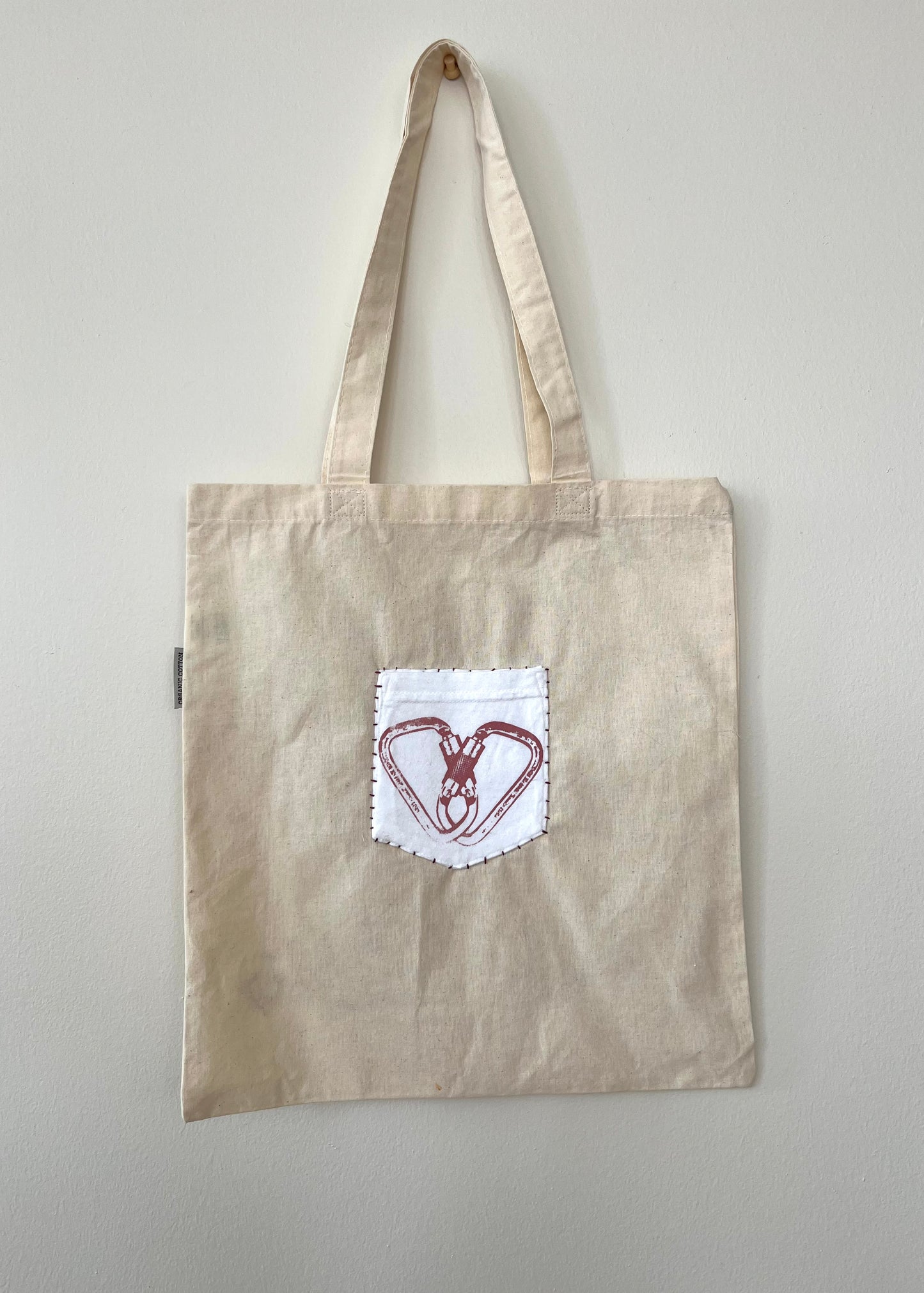 Carabiner Upcycled ToteBag