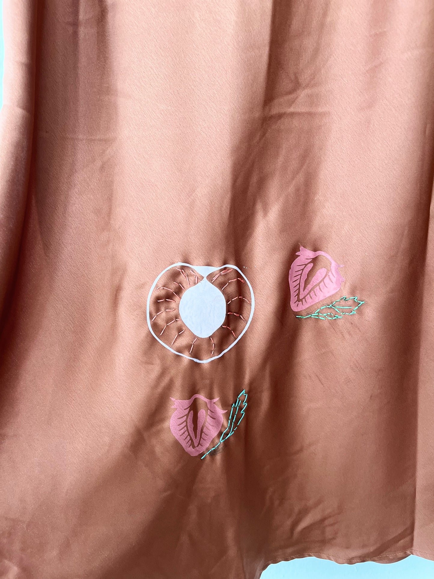 Upcycled Fruit Skirt