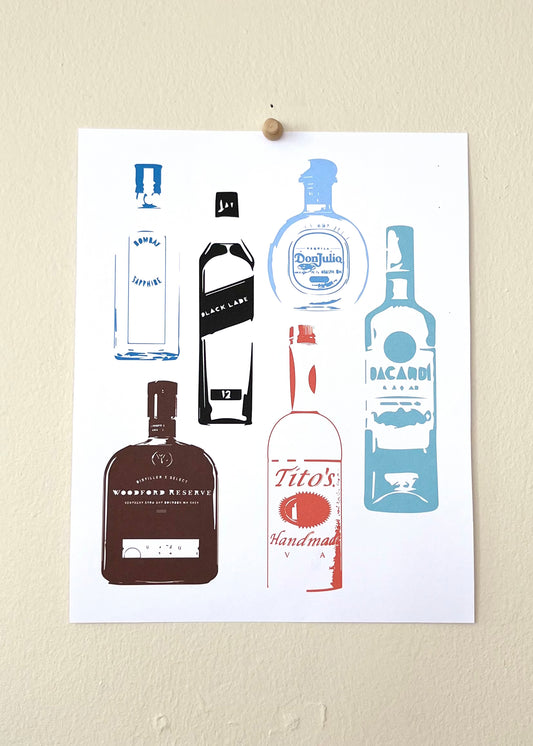 Bottles Print