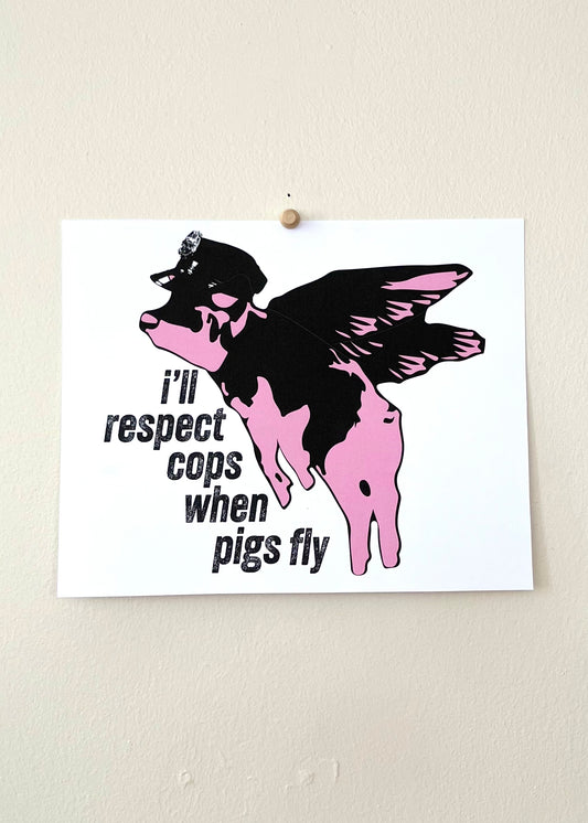When Pigs Fly Print