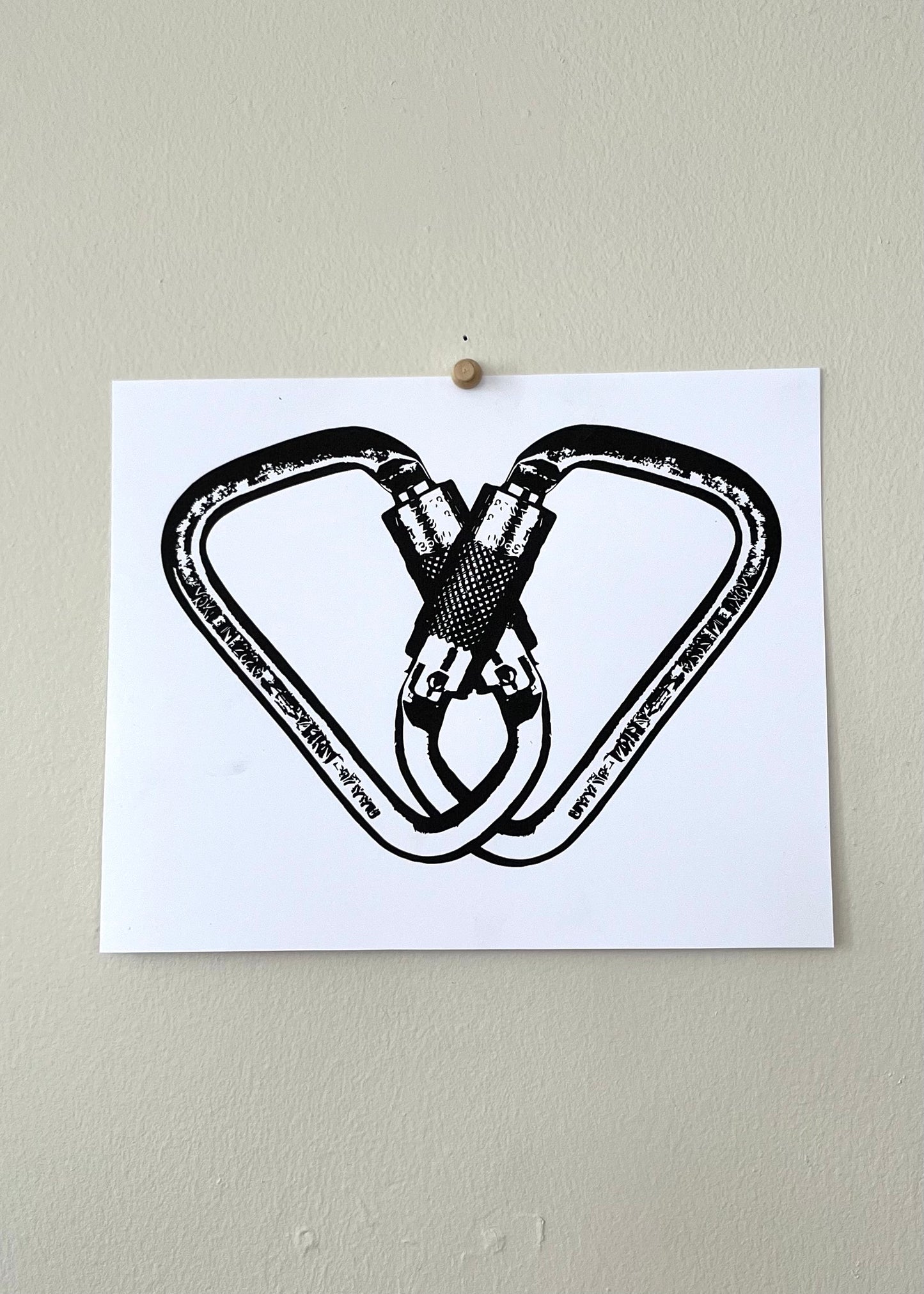 Carabiner Print