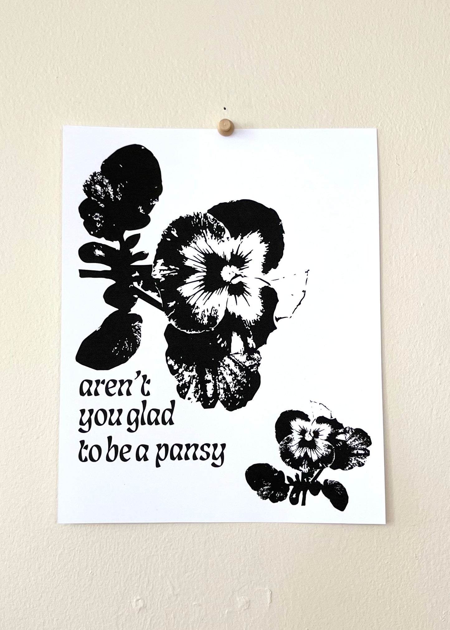 Pansy Print