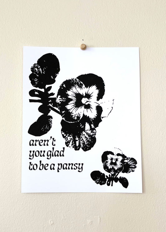 Pansy Print