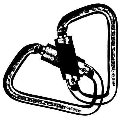 Carabiner Sticker