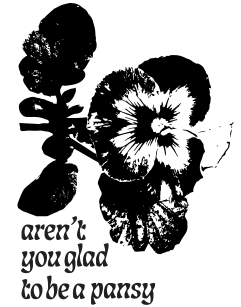 Pansy Sticker